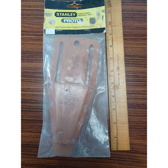 Stanley Proto Leather Canvas Geniune Made In USA # 95162 - Picture 3 of 4